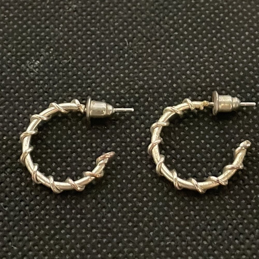 Small hoop earrings  